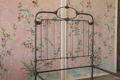 Antique Wrought Iron Bed with Roses Full or Queen Size