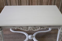 20th Century Carved and Painted Neoclassical Style Centre Table