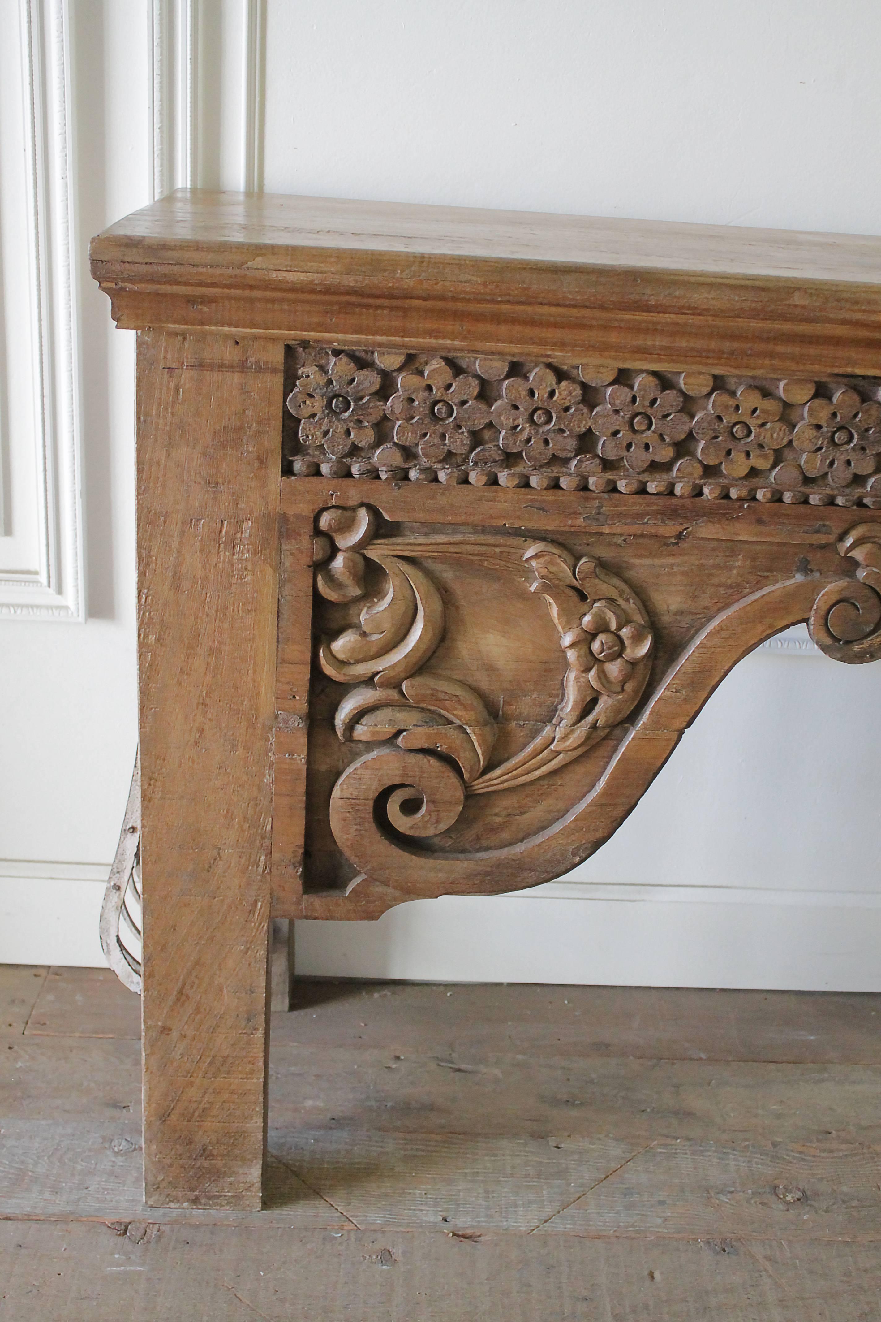 moroccan console tables