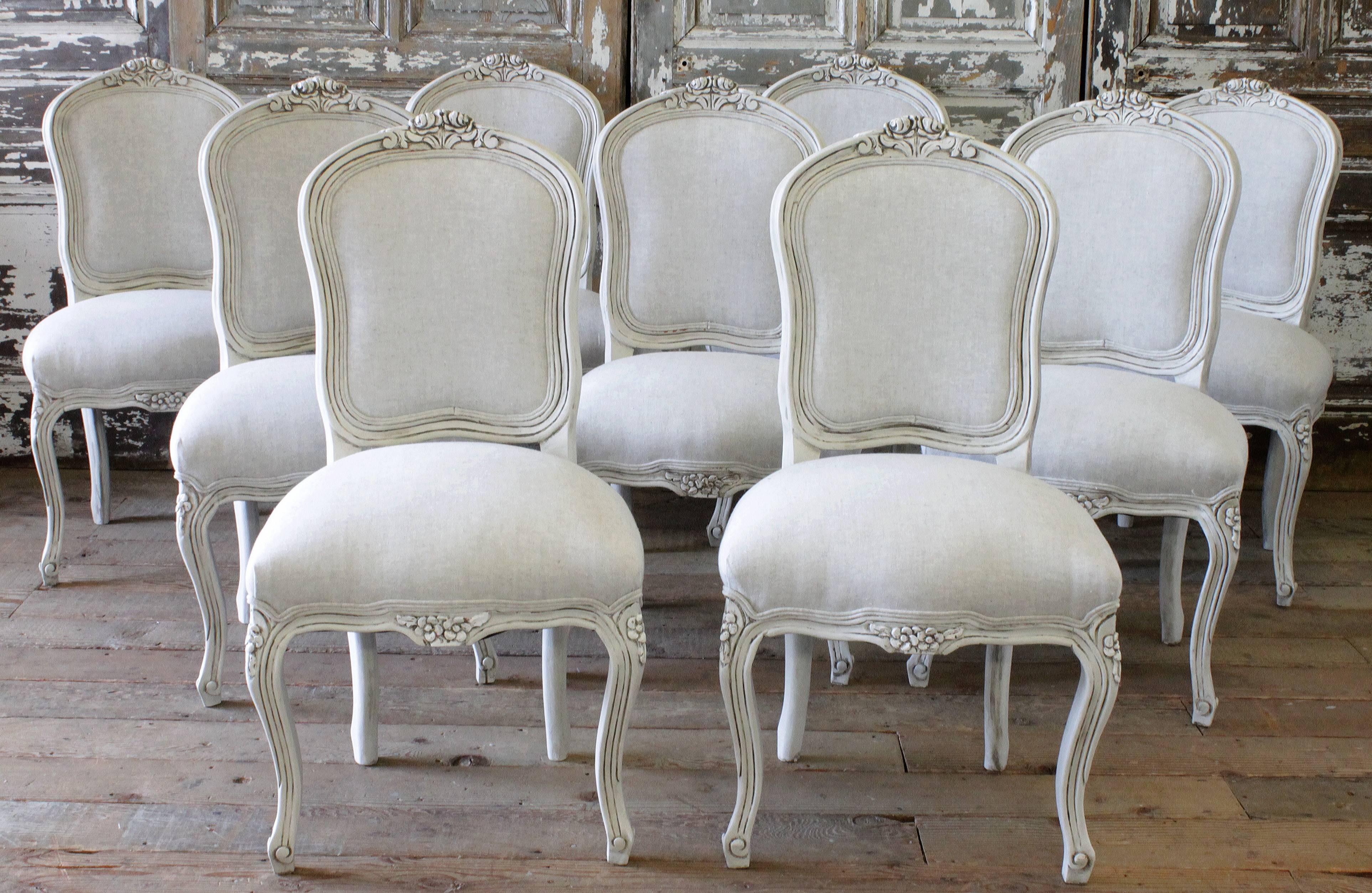 20th Century Louis XV Style Dining Chairs 1
