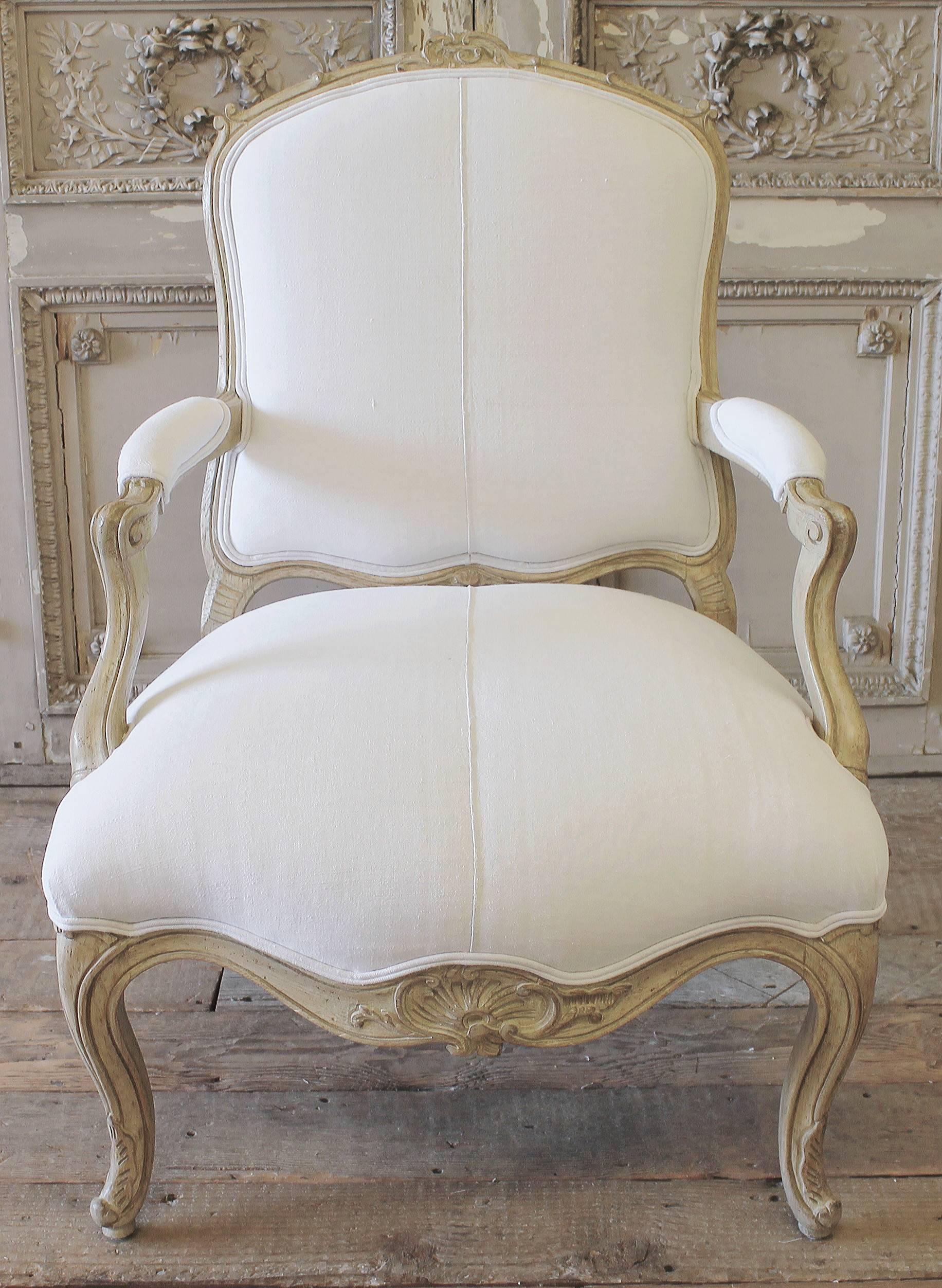 Louis XV 19th Century European Beech Wood Chair