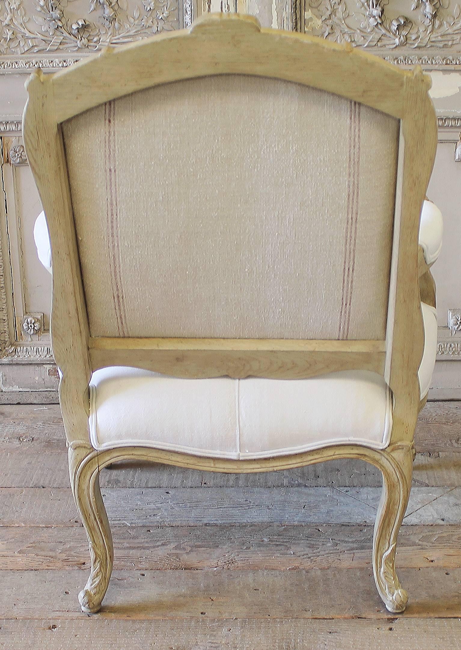 French 19th Century European Beech Wood Chair