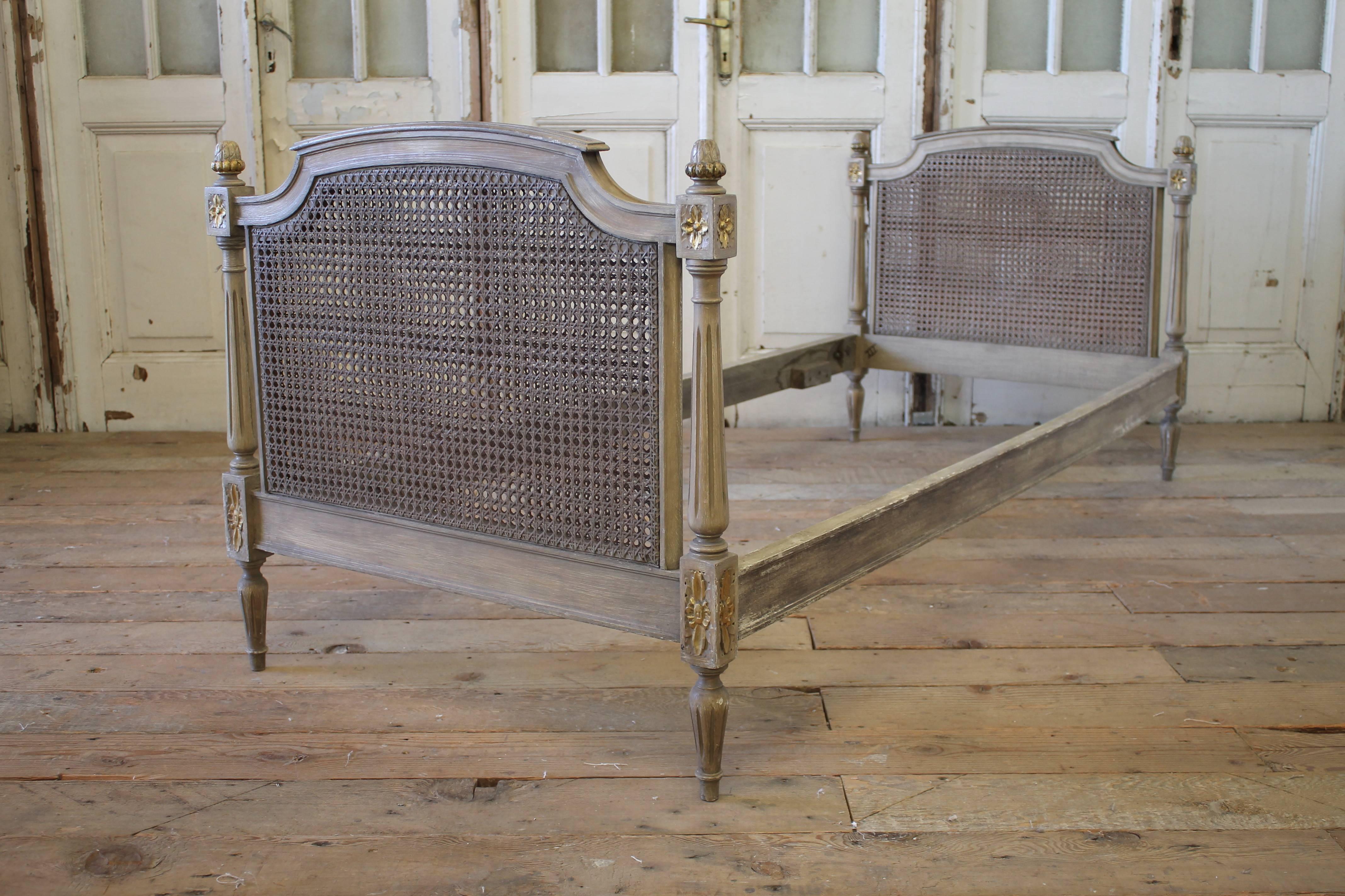 19th Century Louis XVI Cane Daybed 2