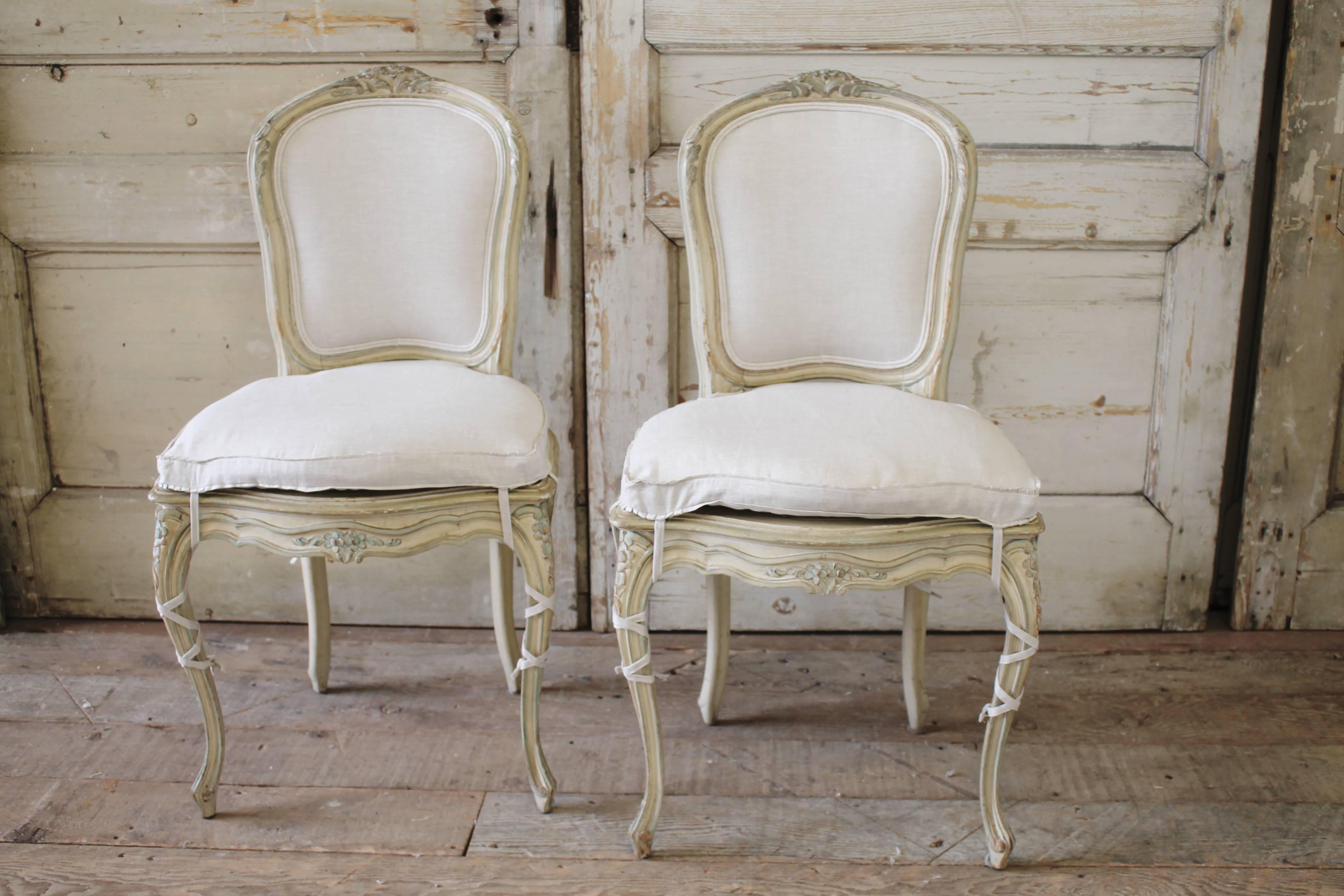 antique french cane chairs