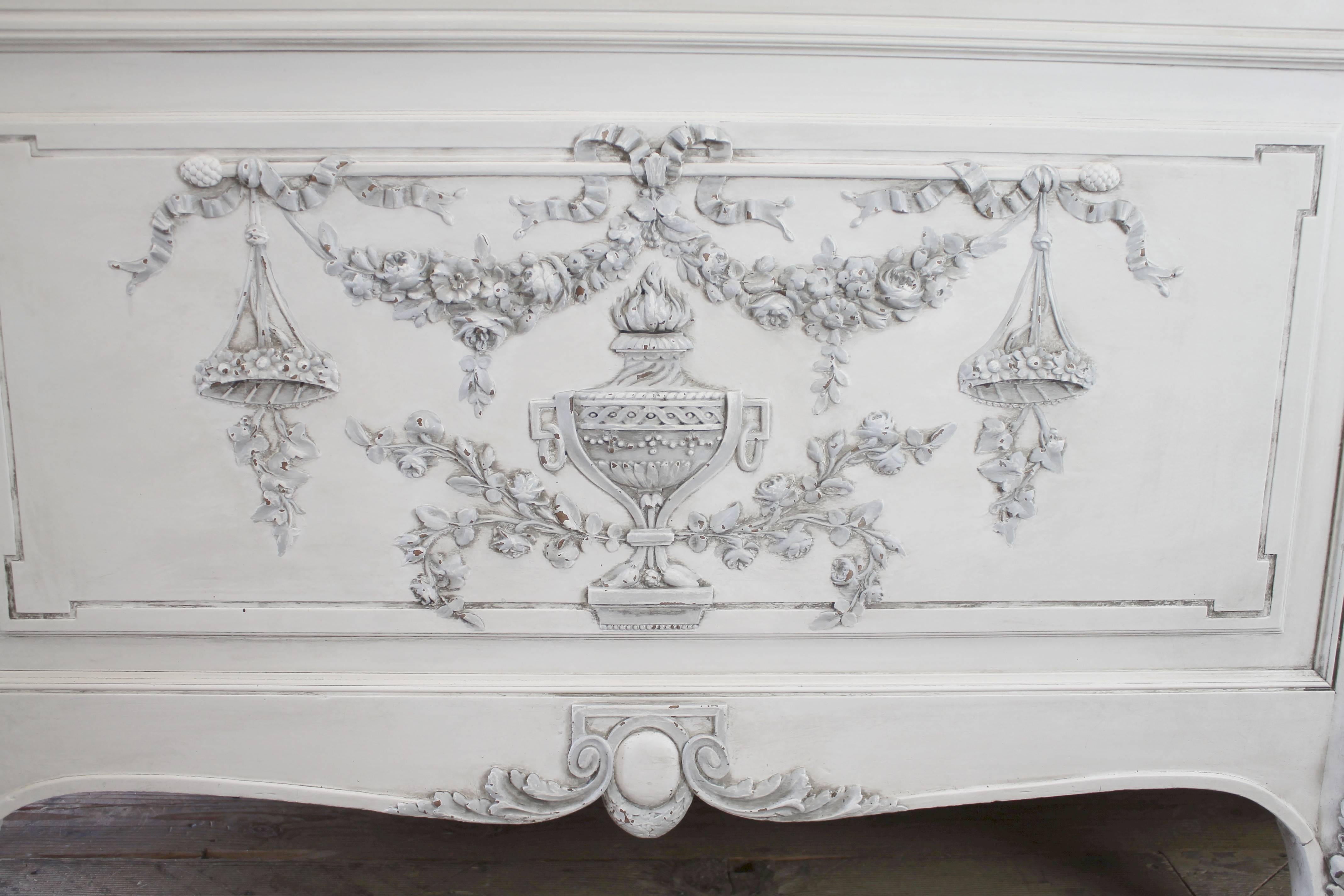 antique french bed