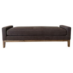 Stone Washed Linen Bench With Solid Oak Frame & Down Wrapped CushionGemma Bench