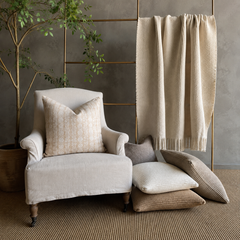 Nancy Floral Linen Pillow