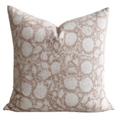 Cuscino in lino con motivo floreale "Bellows"