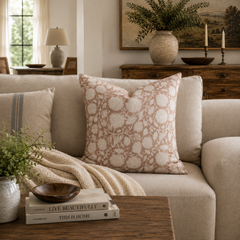 Bellows Floral Linen Pillow