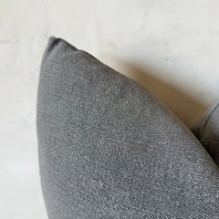 Stone Washed Linen Pillow -Khaki