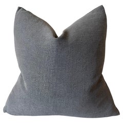 Stone Washed Linen Pillow -Khaki