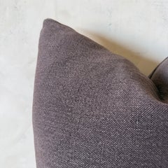 Stone Washed Linen Pillow – Truffle