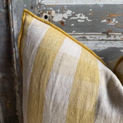 French Linen Accent Case – Vichy Paille