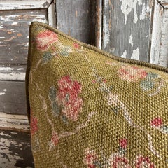 French Linen Lumbar- Jardin Bronze