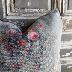 Funda decorativa de lino francés – Pompadour Nuage 26