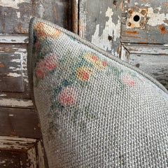 French Linen Accent Cover – Pompadour Nuage 20