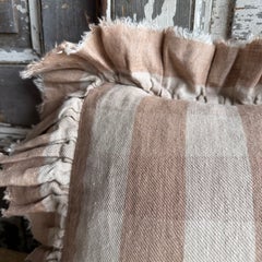 French Linen Boudior Cover– Boho Nude