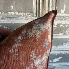 French Linen Accent Cover– Pompadour Argile 26