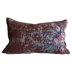 French Linen Lumbar – Pompadour Argile 20