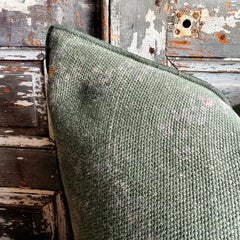 French Linen Accent Cover– Pompadour Laurier 20