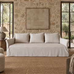 Shelly Sofa Slip Covered
