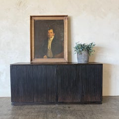Reeded Credenza by Bloom Home, Reclaimed Fir, Weathered Black, 72\"