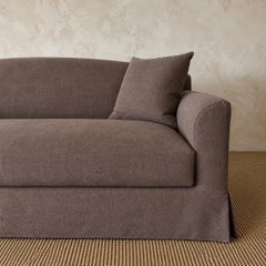Carmel Sofa by Bloom Home Inc - 100% Belgian Linen, Slipcovered