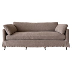 Divano Rudin di Bloom Home Inc, lino stone washed, colore fulvo, nuovo