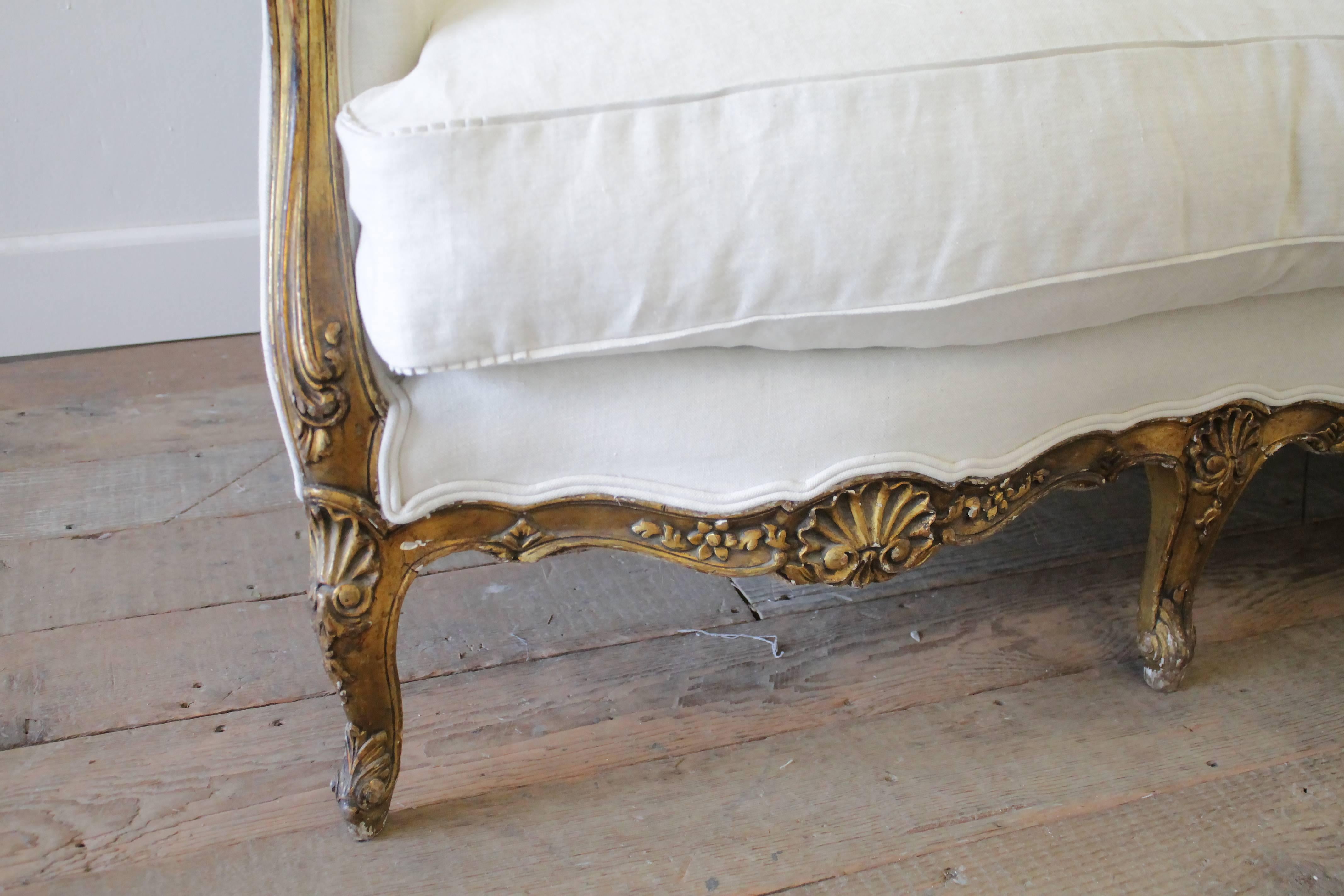 french rococo sofa