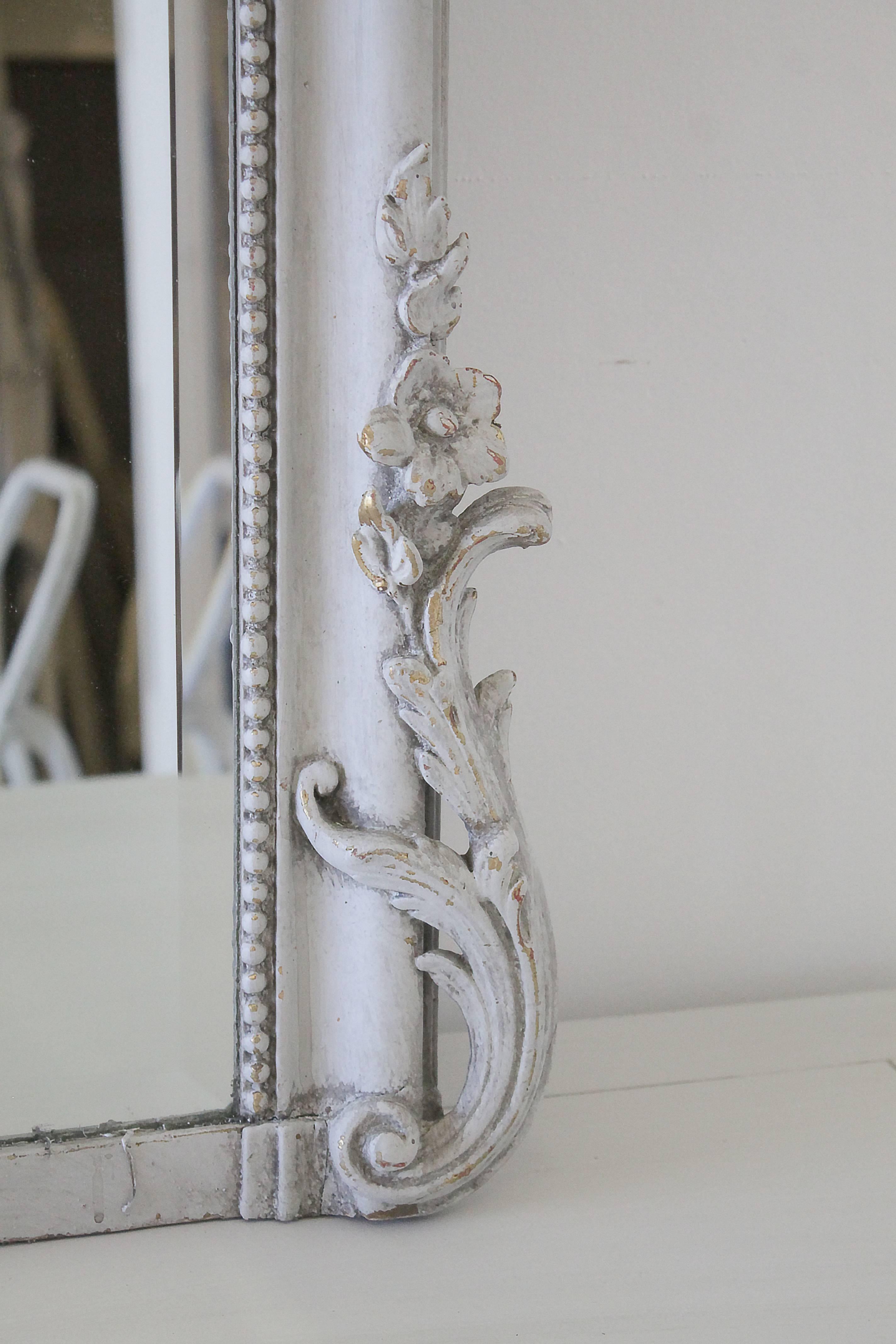Antique Louis XVI French Painted Mirror 3