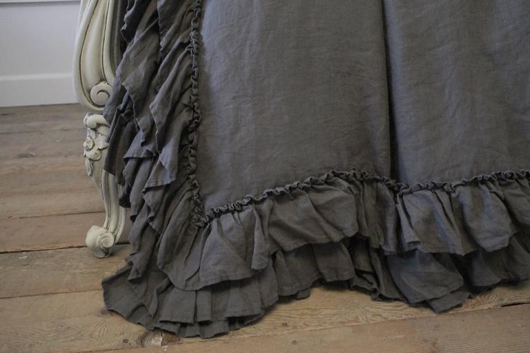 Pure Irish Linen Bedding Sofia Duvet Cover For Sale at 1stDibs sofia