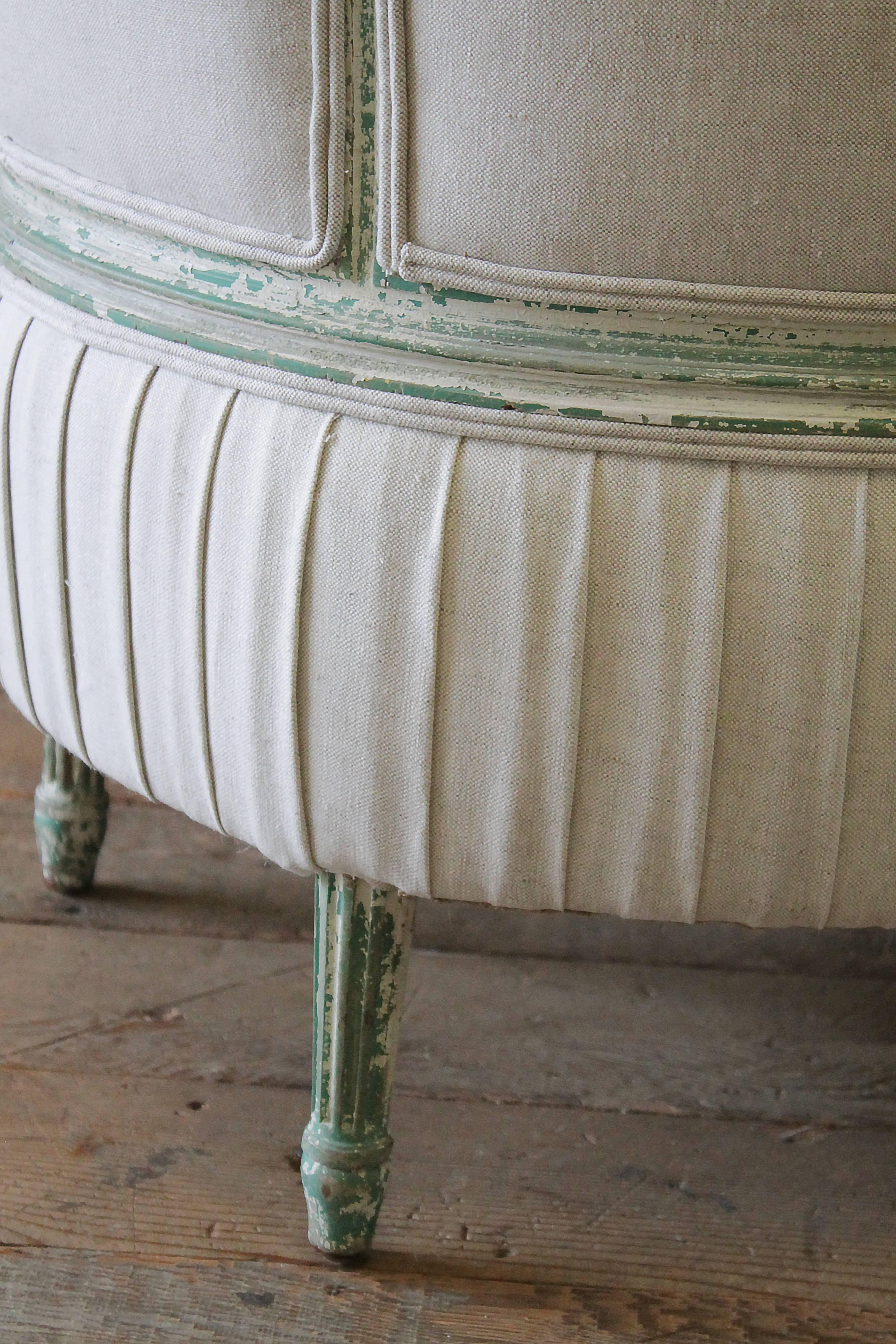 19th Century French Louis XVI Style Chaise Lounge 1