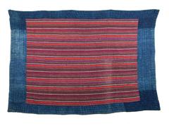 Early 20th Century, Indigo Persian Blanket