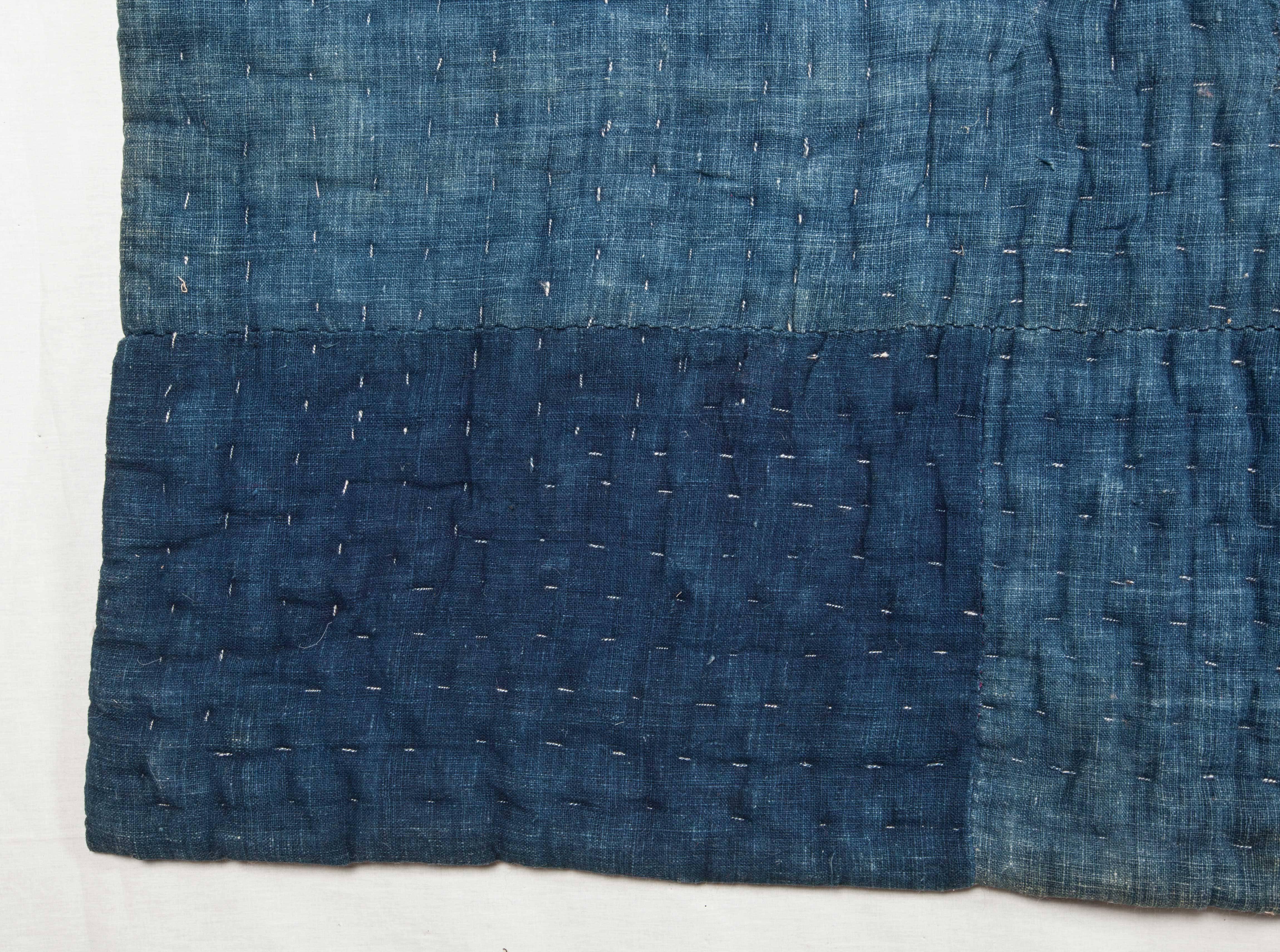 Early 20th Century, Indigo Persian Blanket 2