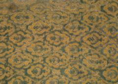 Early 20th Century Central Asian Cut Velvet pillow