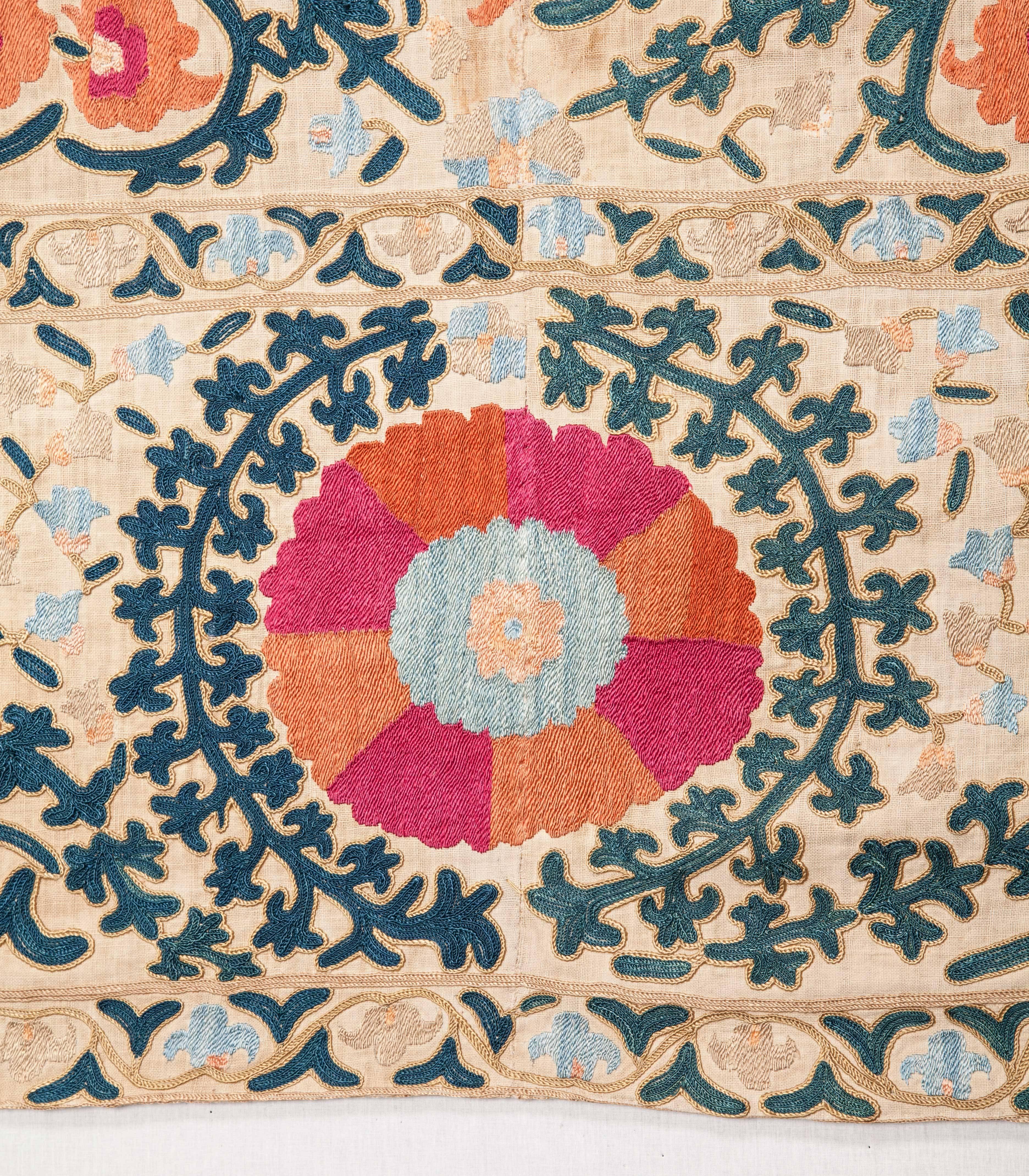 Cotton 19th Century Uzbek Bukhara Suzani