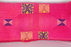 Pillow Made Out of a 1930s Swat Embroidery