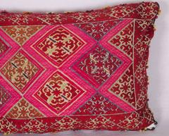 Pillow Made Out of a 1930s Swat Embroidery