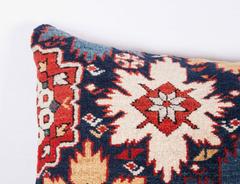 Pillow Made Out of a 19th Century Caucasian Shrivan Rug Fragment