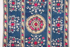 Mid-20th Century Silk Suzani from Samarkand, Uzbekistan
