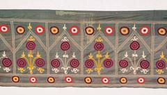 1930s Pure Silk Suzani Wall Hanging from Samarkand Uzbekistan