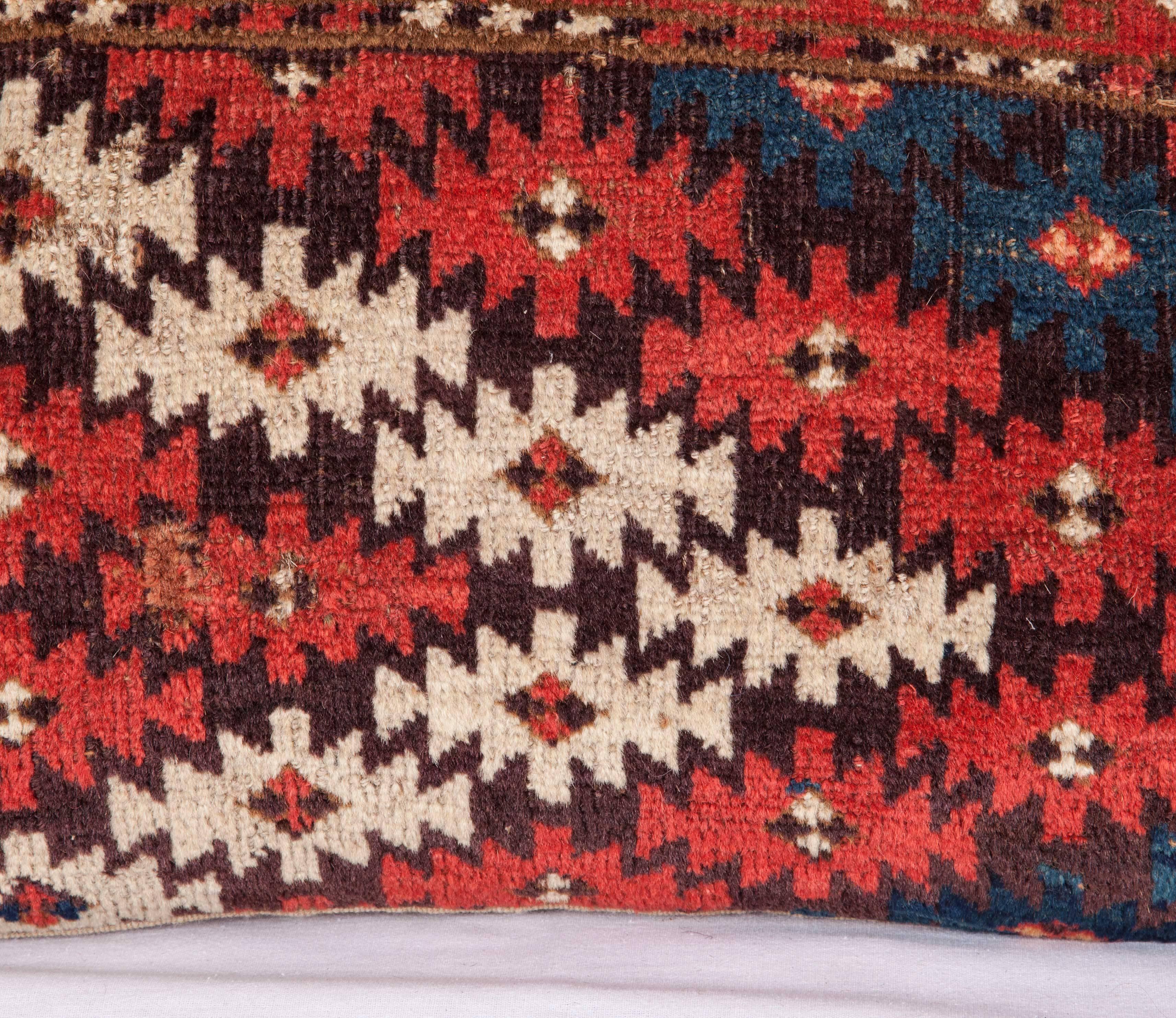 Woven Pillows Made Out of a 19th Century Turkmen Chodor Tribe Main Rug Fragment