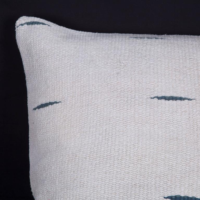 Pillow Made Out of a Mid-20th Century Anatolian Hemp Kilim at 1stdibs