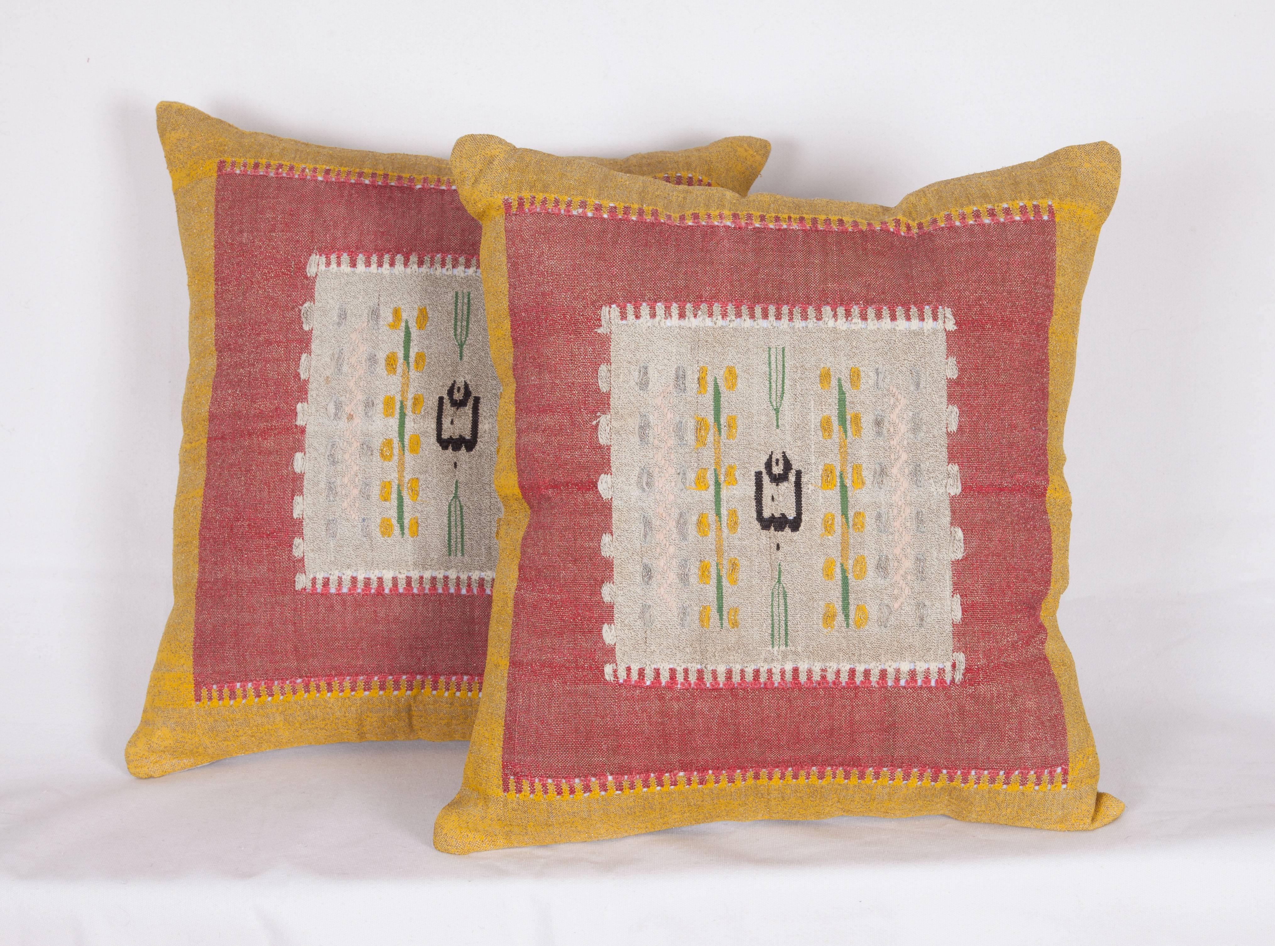 Syrian Antique Pillows Made Out of a Middle Eastern Pillow Tops