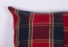 Pillow Made Out of a Mid-20th Century, Turkmen Silk Shawl