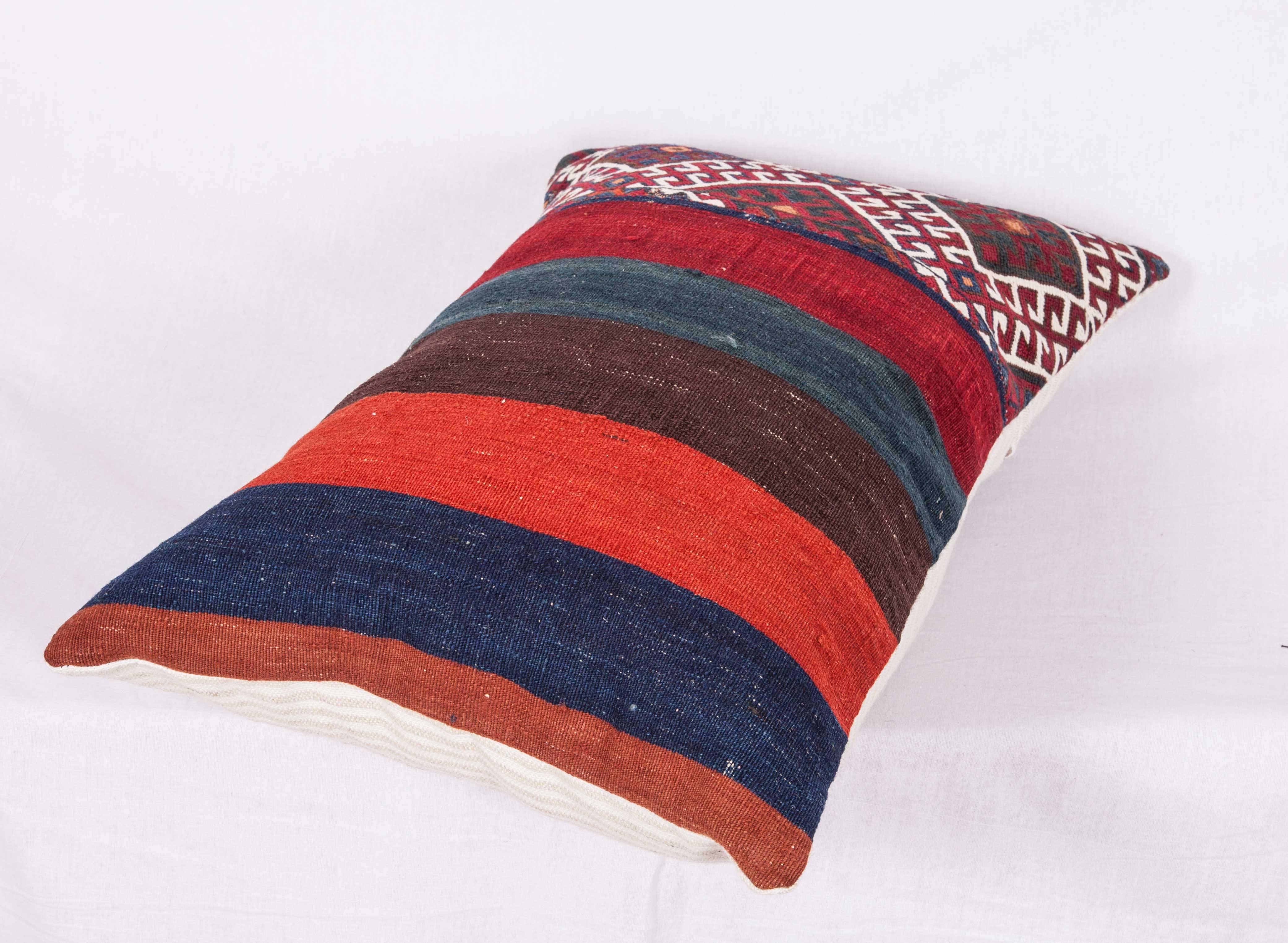 Antique Pillow Made Out of a 19th Century Anatolian Bag In Good Condition In Istanbul, TR