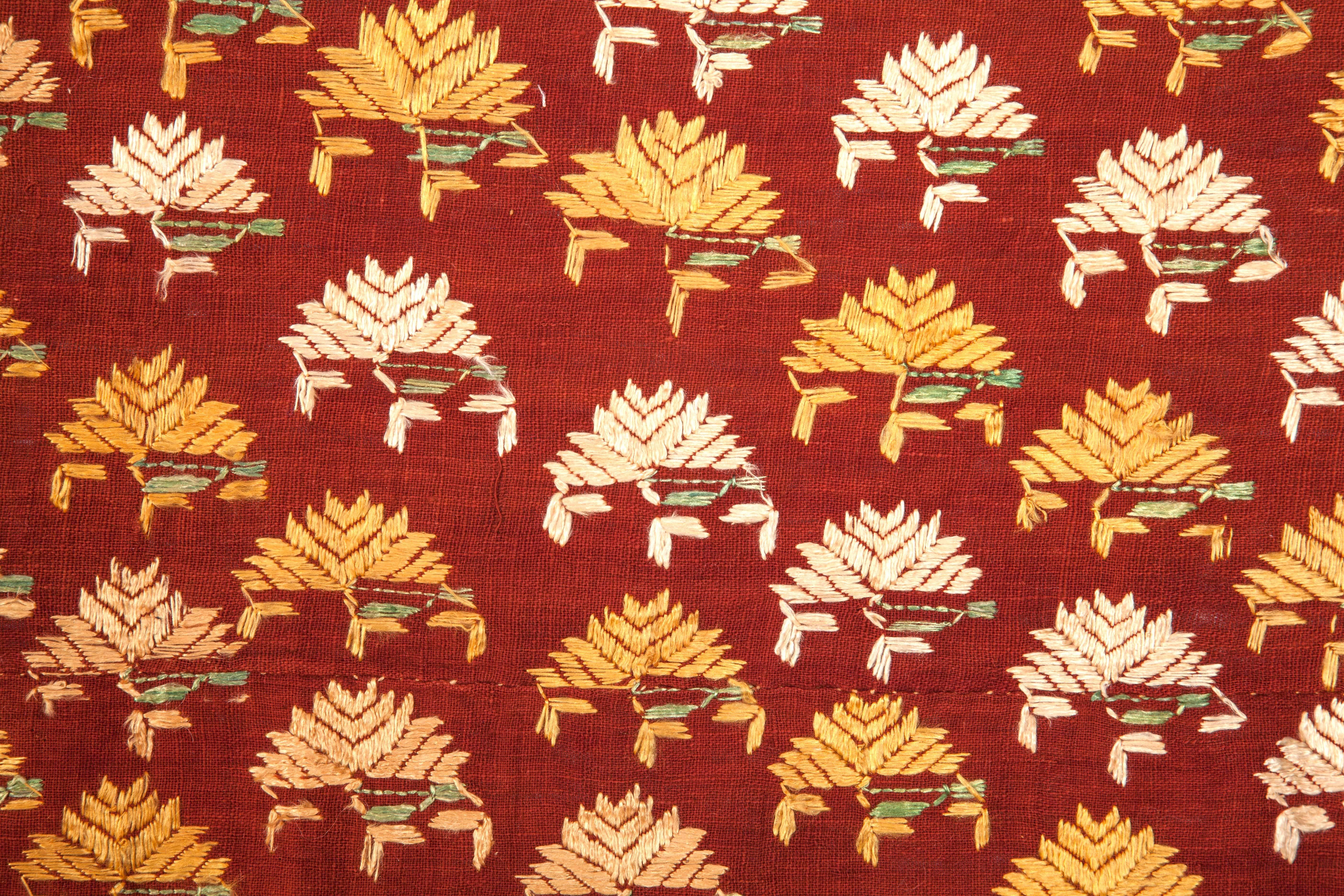 Indian Early 20th Century Phulkari from India