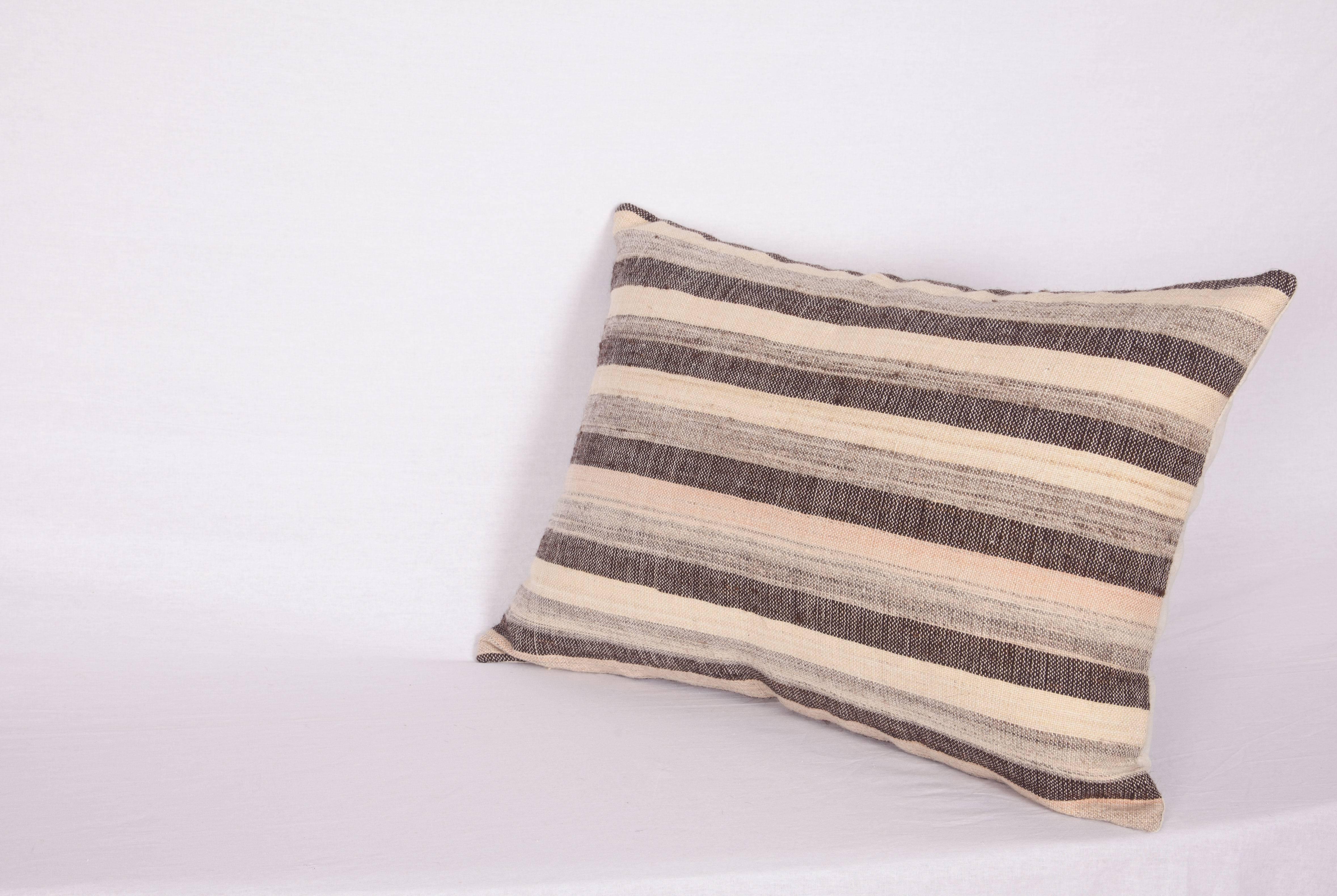 Pillow Cases Made Out of an Anatolian Turkish Mid-20th Century Kilim 1