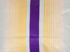 Pillow Fashioned from an Early 20th Century Uzbek Silk Textile