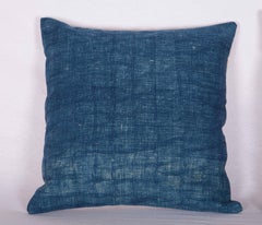 Pillow Cases Made Out of a Century Old Mazandaran Indigo Blanket Top